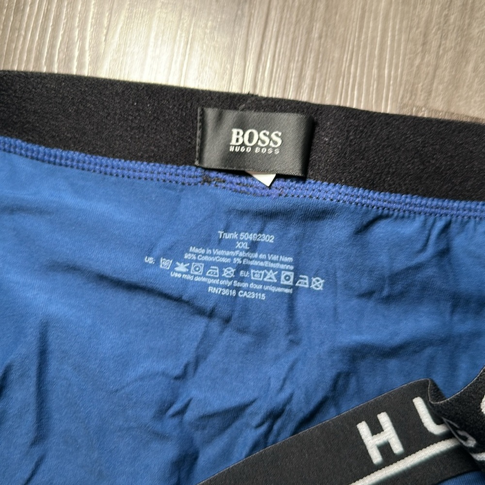 Hugo Boss Cotton Stretch Boxer Trunk - 2XL - Picture 3 of 3